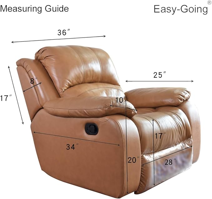 Easy-Going Oversized Recliner Cover Reversible Couch Cover Sofa Cover for Living Room Water Resistant Furniture Protector with Elastic Straps for Pets Dog (Oversized Recliner,Taupe/Ivory)