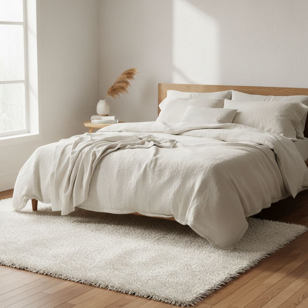 The Fluffy White Area Rug Bedroom Aesthetic Buying Framework: 7 Questions to Ask Before You Click "Add to Cart"