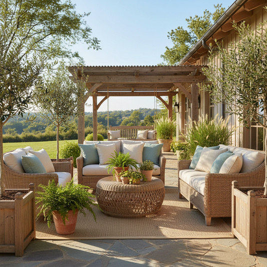 The Real Difference Between Indoor and Outdoor Decorative Throw Pillow Covers — And Which One Fits Your Farmhouse Patio
