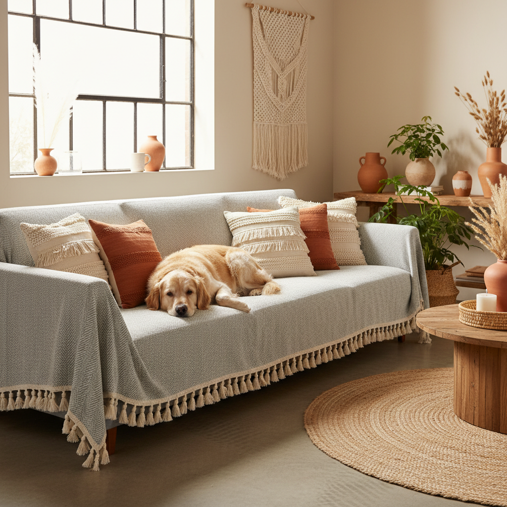 What Interior Stylists Know About Boho Chenille Sofa Covers for Pet Protection That Most Buyers Don't