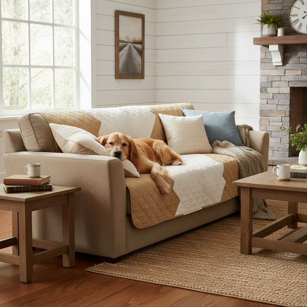 Waterproof Pet Blanket for Couch Furniture Protector: A Room-by-Room Guide to Keeping Your Sofa Safe