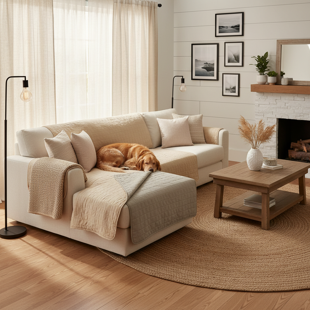 Matching Waterproof Reversible Pet Couch Covers to Your Sofa: A Practical Fabric and Fit Guide for Dog Owners, Cat Households, and Multi-Pet Homes