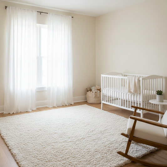 The Fluffy Shag Area Rug Buying Framework: 7 Questions to Ask Before You Click "Add to Cart" for a Nursery or Playroom