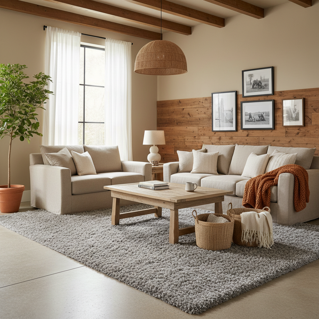 The Real Difference Between Low-Pile and High-Pile Soft Shaggy Area Rugs — And Which One Fits Your Living Room or Bedroom