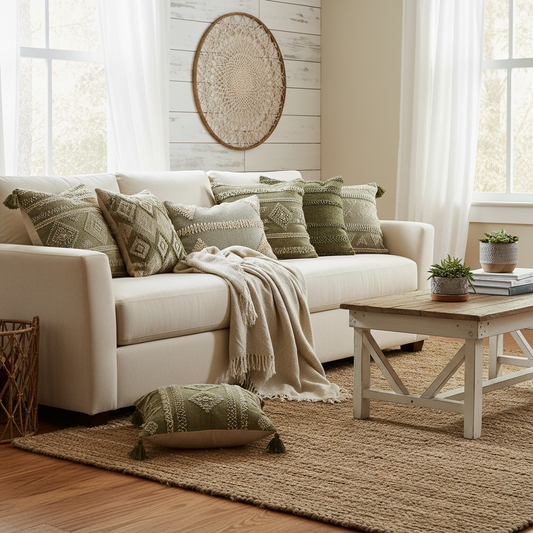 Boho Chenille Throw Pillow Covers for Your Sofa on a Budget: How to Get That Cozy, Textured Look Without Spending a Fortune