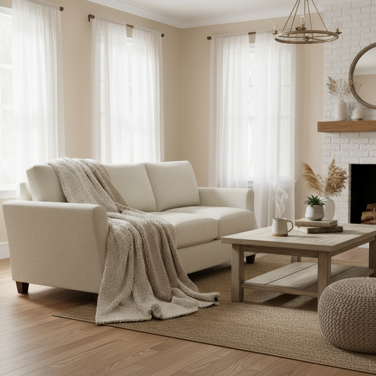 Choosing a Cozy Sherpa Reversible Throw Blanket in Winter: A Room-by-Room Guide to Staying Warm in Style