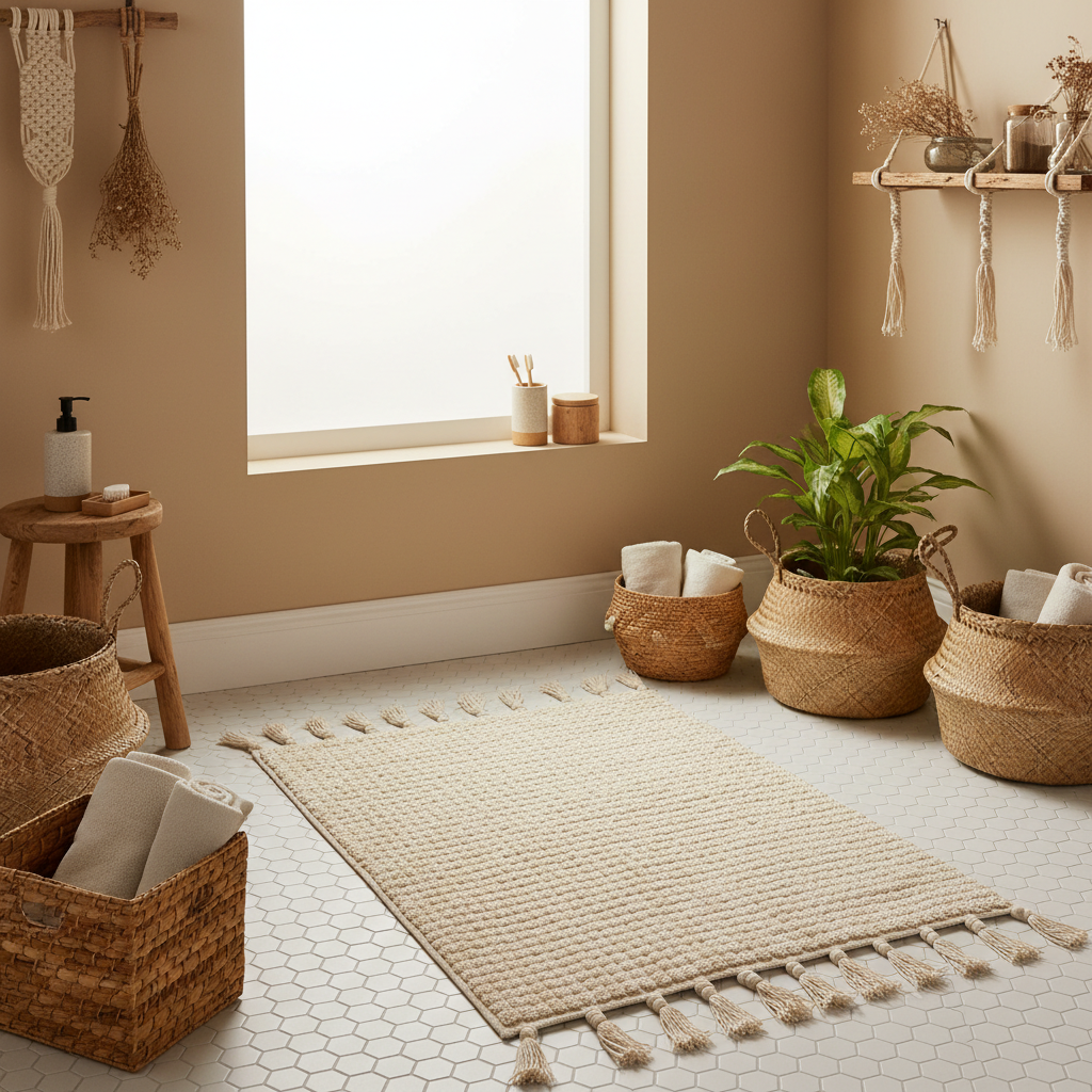 Boho Bathroom Decor on a Budget: How to Get a Stylish, Spa-Like Feel Without Spending a Fortune