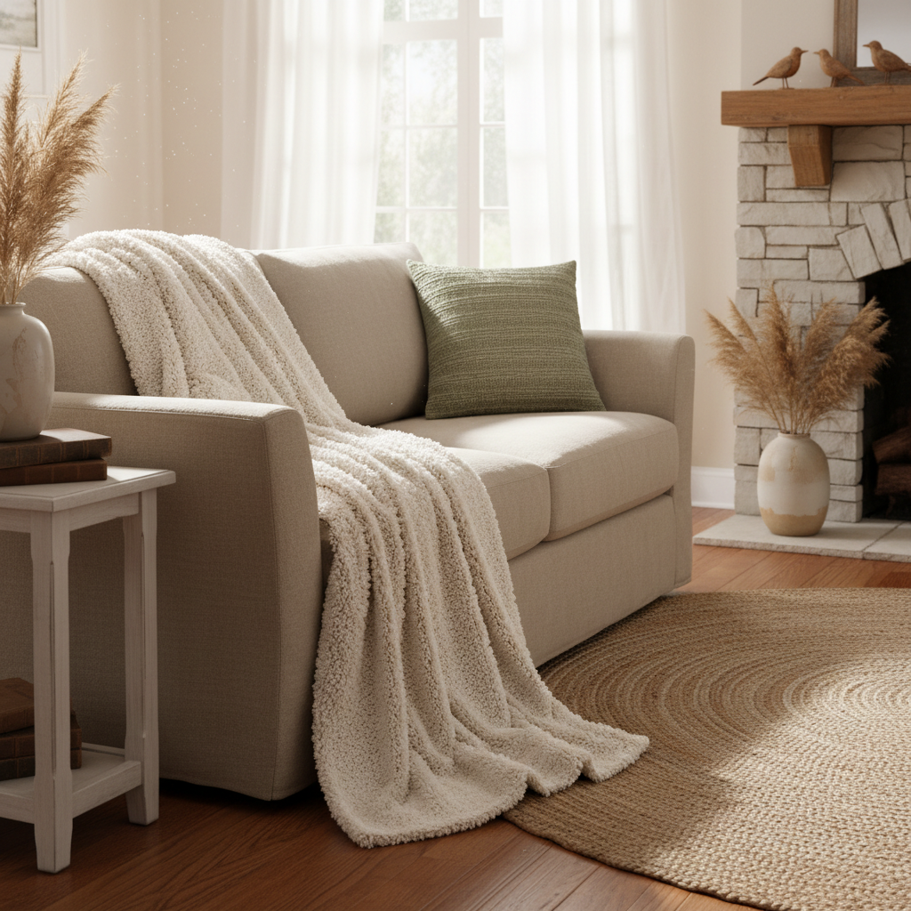 How to Care for Your Cozy Fleece Throw Blanket on the Sofa: A Year-Round Maintenance Guide That Extends Its Life