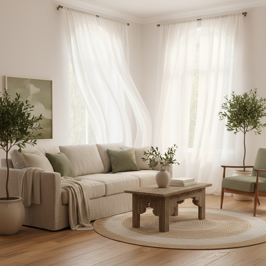 The Real Difference Between Sheer and Voile Curtain Panels for Your Living Room — And Which One Fits Your Space
