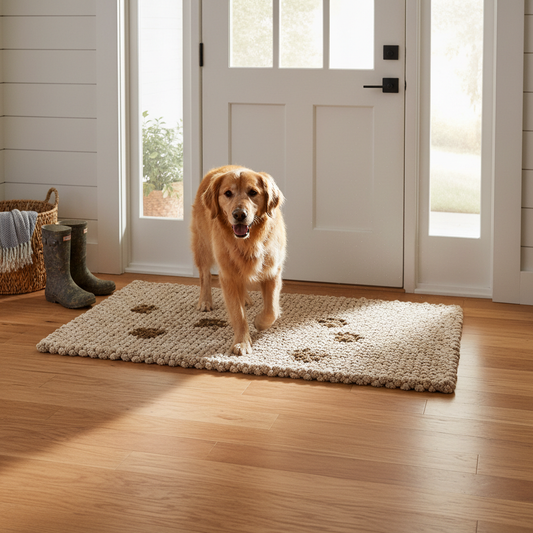 Soaked Floors or Tracked-In Mud? Telling Two Entryway Dog Mat Problems Apart by Absorbency Clue