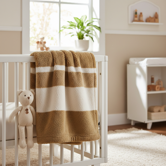 Soft Sherpa Baby Blanket Newborn Nursery Gift Fixes That Worsen Sleep Safety: How Far to Push Coziness in Baby Bedding