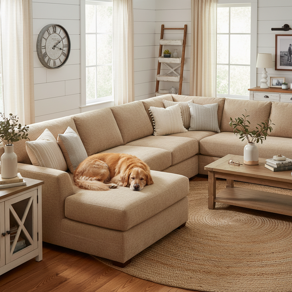 What Bare Fabric Cannot Do: Heavy Shedding Seasons, Where Reversible Sectional Sofa Covers Pet Friendly Options Take Over