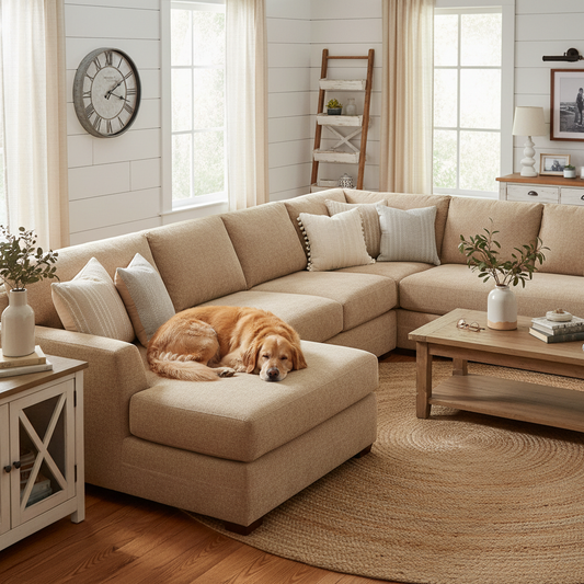 What Bare Fabric Cannot Do: Heavy Shedding Seasons, Where Reversible Sectional Sofa Covers Pet Friendly Options Take Over