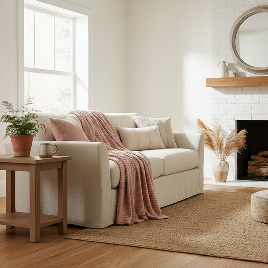 A Scratchy, Flat Throw Ruining Your Couch Comfort: Repair the Texture Gap, Skip the Replacement