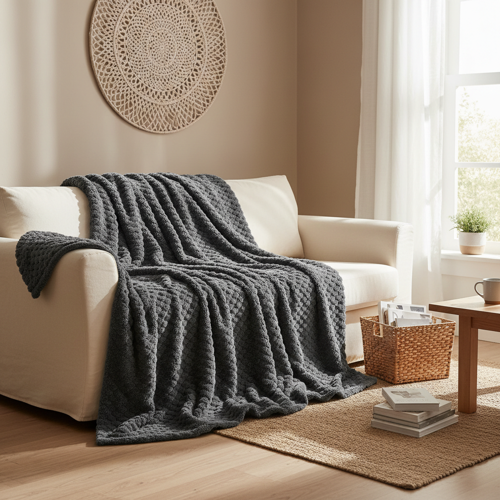 Soft Fleece Blanket Queen Couch Room Decor: Built for Warmth, Marketed to Style-Conscious Decorators