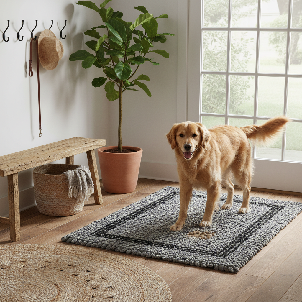 How Muddy Paw Season Reshaped Entryway Design: The Rise of the Absorbent Chenille Dog Door Mat