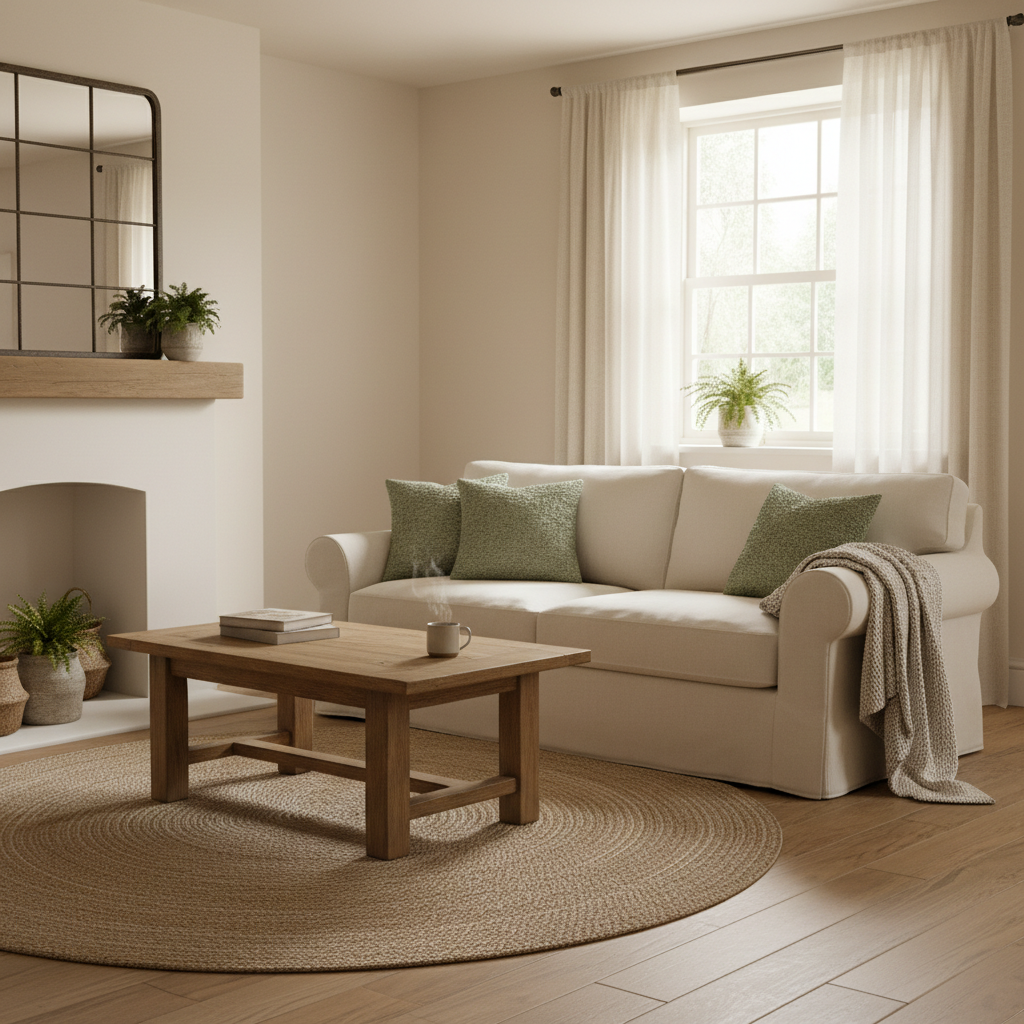 Choosing Throw Pillow Covers for Your Sofa Before Your Living Room Style Settles: Favor Swappable Sage Green Farmhouse Tones Over Locked-In Color Schemes
