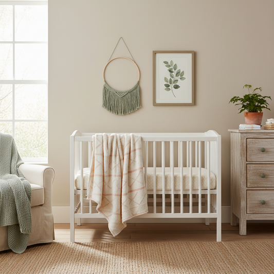 Interior Designers Spend on Fabric Quality and Skip Fancy Embellishments in Soft Fleece Baby Blanket Crib Nursery Choices