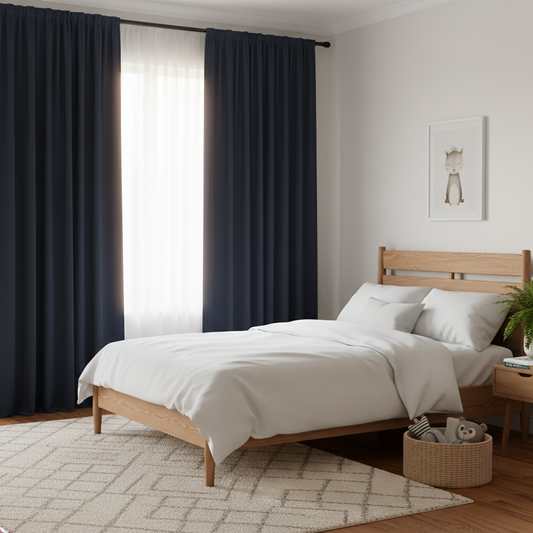 What Interior Designers Know About Cozy Kids Room Blackout Curtains in Navy and Teal That Most Buyers Don't