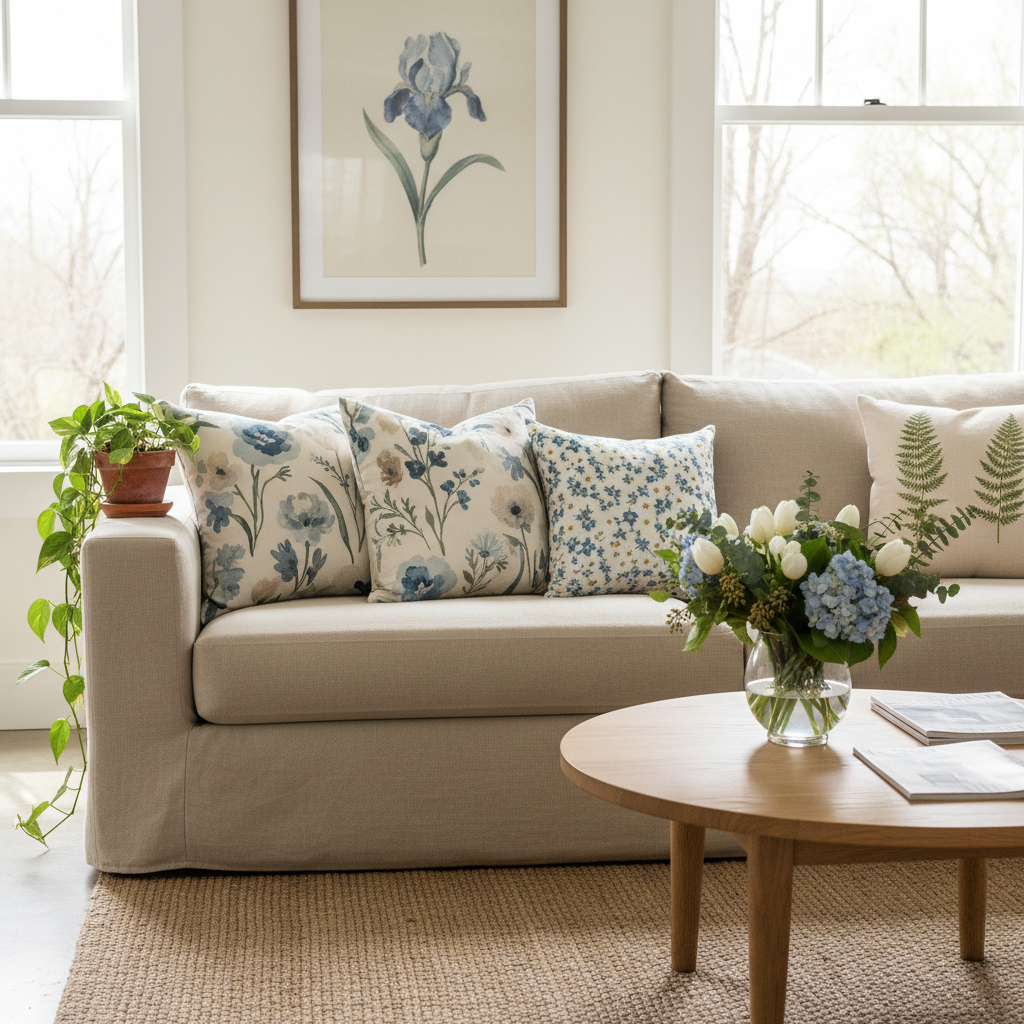 Decorating with Throw Pillows Works for Year-Round Rooms, Not Seasonal Refresh: What First-Time Home Stylists Unlearn First