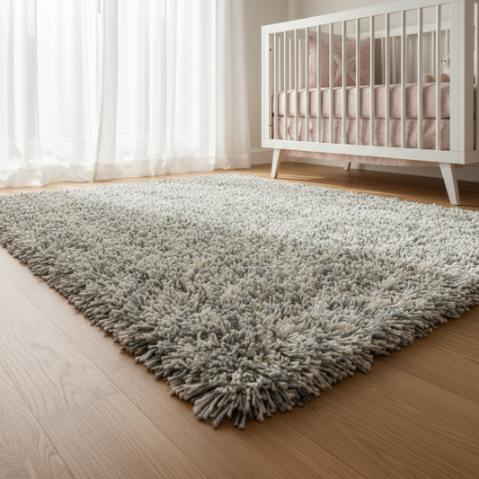 Fluffy Shag Nursery Rug vs. Practical Reality: How to Balance Softness and Safety in a Girls Bedroom