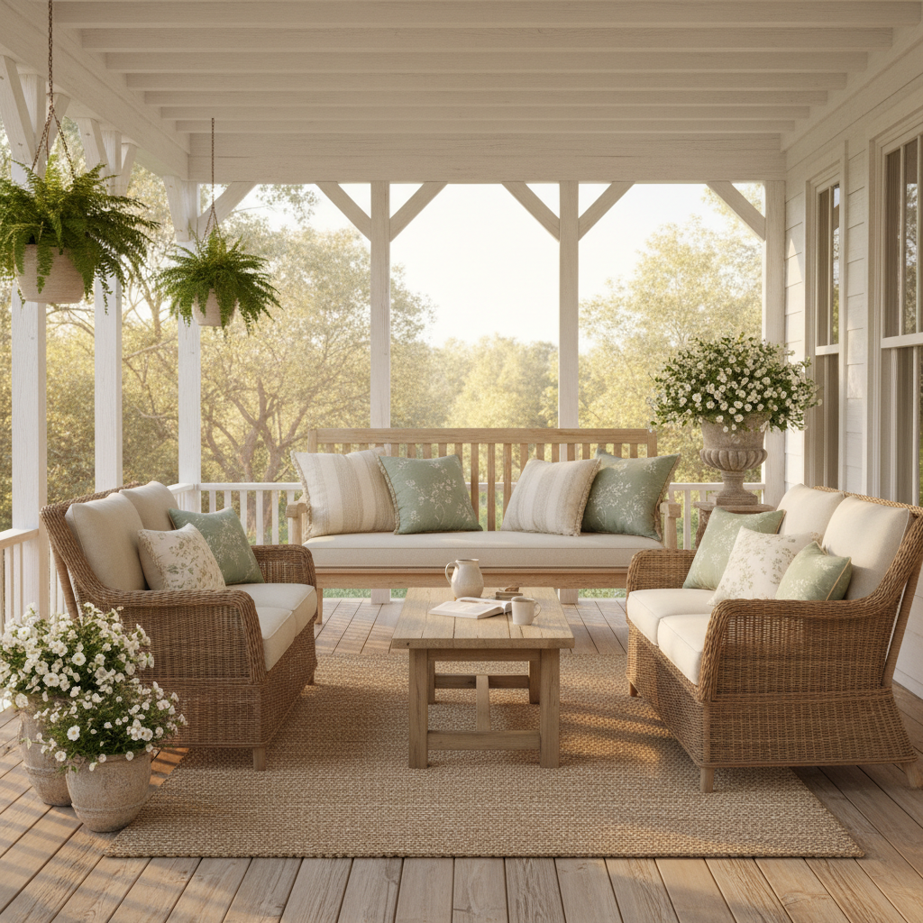 Indoor Farmhouse Style vs. Outdoor Reality: What to Actually Look for in Patio Pillow Covers