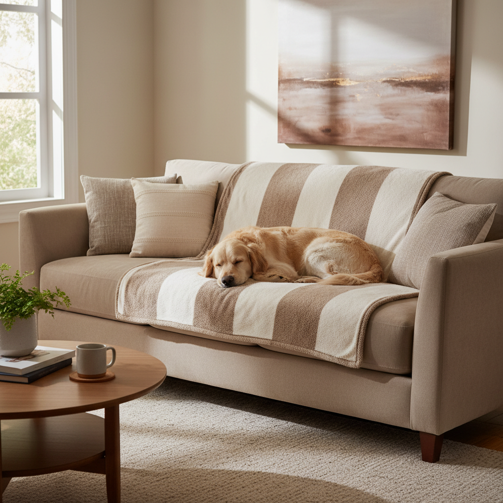 Your Sofa Is Losing the Battle Against Your Dog: What a Reversible Pet Blanket Can and Cannot Fix
