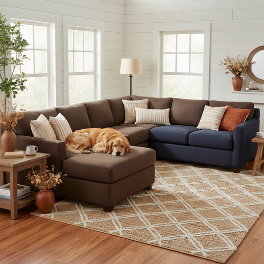 Reversible vs. One-Side-Only: Choosing a Sectional Sofa Slipcover That Keeps Up With Real Pet Behavior