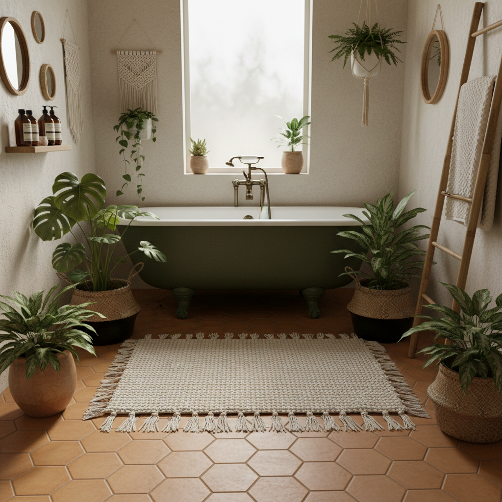 Boho Bath Rug on a Budget: How to Get Washable, Quick-Dry Style Without Spending a Fortune