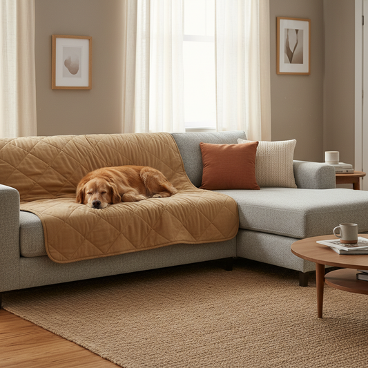 Small Space, Big Impact: How to Use a Reversible Pet Blanket for Sofa and Couch Protection Without Sacrificing Style
