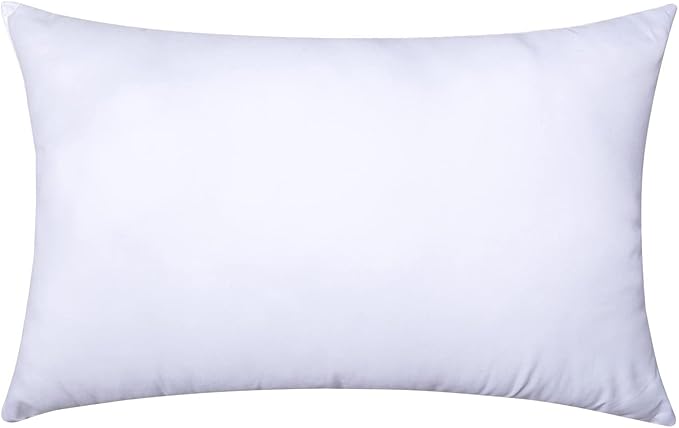 MIULEE Throw Pillow Insert Premium Pillow Stuffer Sham Rectangle Form for Decorative Cushion Bed Couch Sofa 18x22 Inch