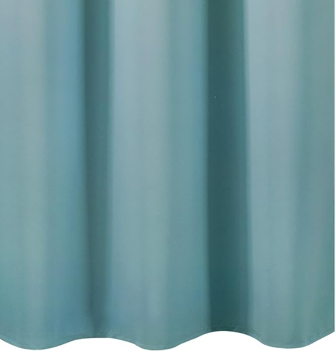 LEMOMO Stone Blue Thermal Blackout Curtains/42 x 84 Inch/Set of 2 Panels Room Darkening Curtains for Bedroom