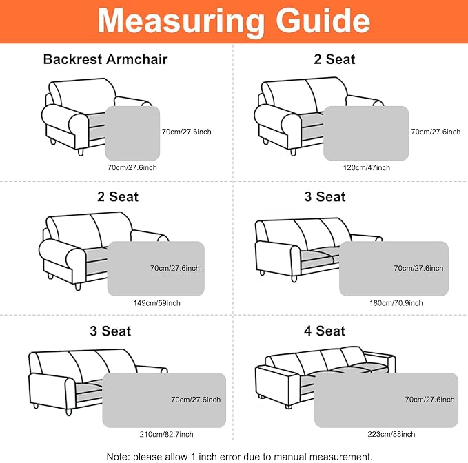 Smiry Couch Cover for Dogs Washable, Non Slip Fuzzy Pet Couch Covers for 3 Cushion Sofa Pet Friendly, Thick Soft Sofa Slipcovers Cushion Protector (Brown, 27.6" x 59")