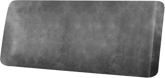 Leather Look Couch Cushion Covers Sofa Seat Slipcovers Sets Couches Furniture Protector for Sectional Armchair Loveseat Pets Kids Stretch Spandex Fabric (1 Cushion XL Sofa, Light Grey)
