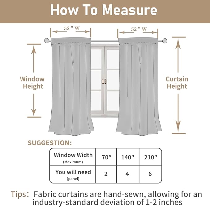 LAMIT Linen Semi Sheer Curtains 96 inches Long 2 Panels Set, Light Filtering Panels Back Tab and Rod Pocket Floor to Ceiling Curtains for Bedroom/Living Room, Burnt Orange, 52 x 96 Inch