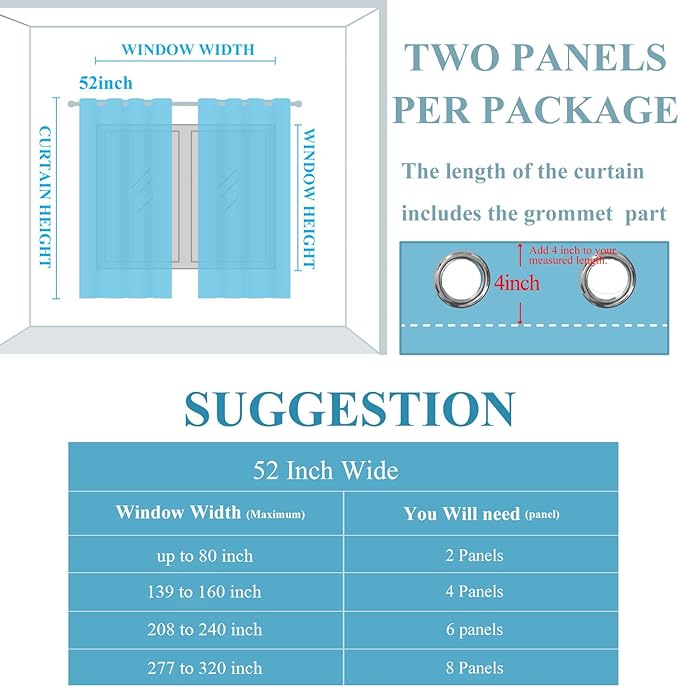 Estelar Textiler Sage and Pink Blackout Curtains 54 Inch Length, Light Blocking Gradient Grommet Drapes for Living Room, Thermal Insulated Ombre Curtains for Bathroom,52Wx54L,2 Panels