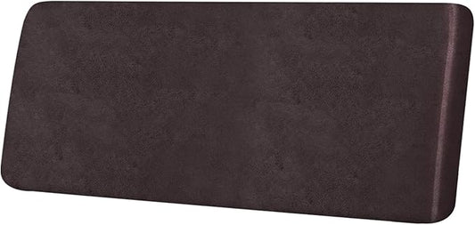 Leather Look Couch Cushion Covers Sofa Seat Slipcovers Sets Couches Furniture Protector for Sectional Armchair Loveseat Pets Kids Stretch Spandex Fabric (1 Cushion XL Sofa, Chocolate)